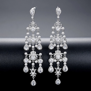 Bridal-Jewelry-Cubic-Zircon-Earrings-E1709