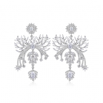 Bridal-Cubic-Zircon-Earrings-E1717