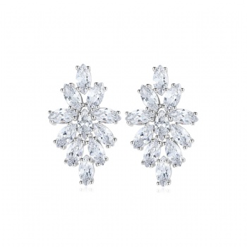 Bridal-Cubic-Zircon-Earrings-E1719